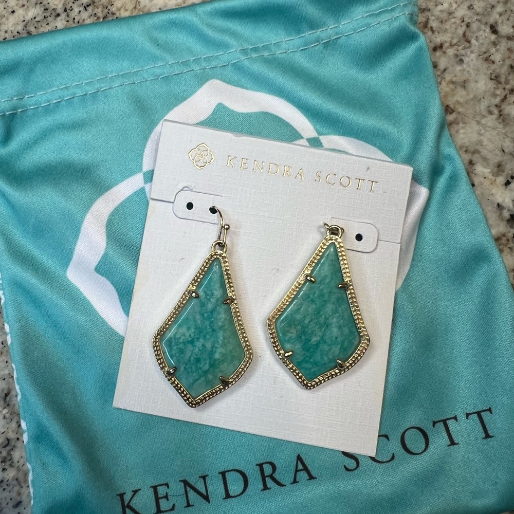 Kendra Scott Earrings in Amazonite